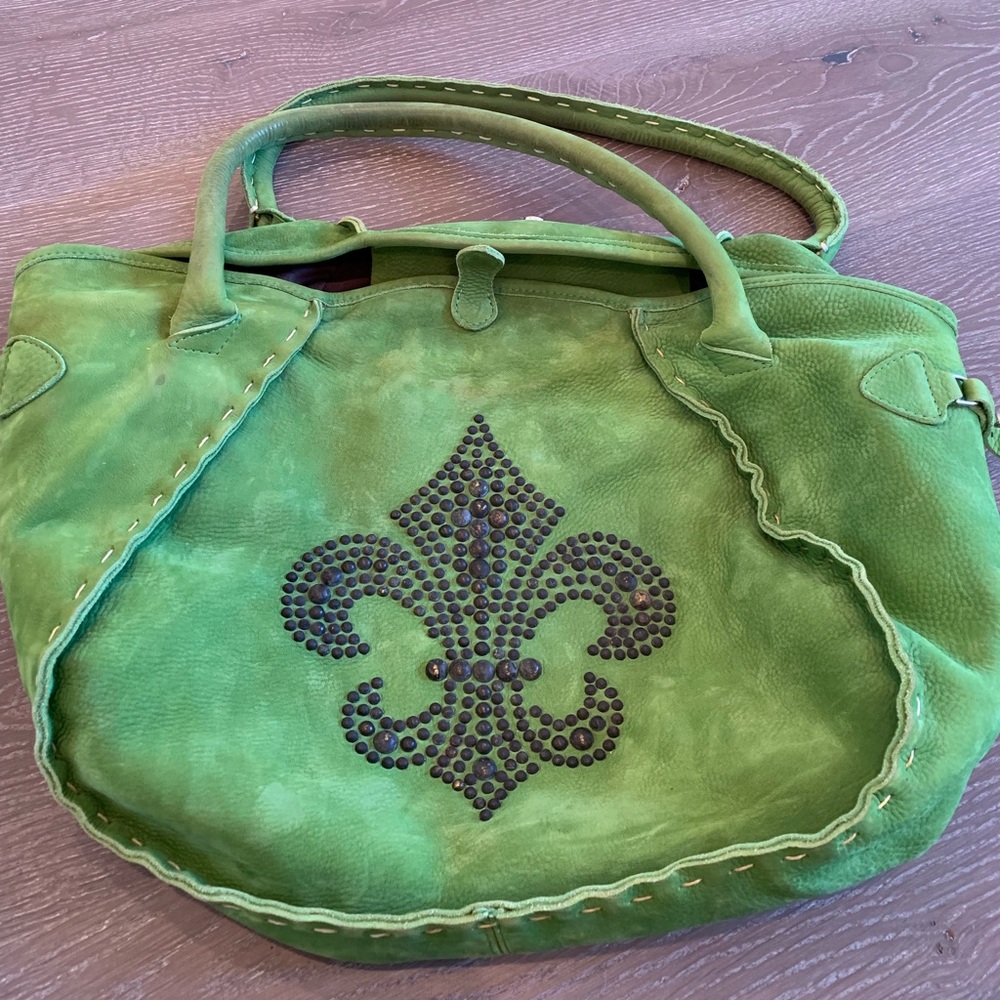 Tylie Malibu suede tote